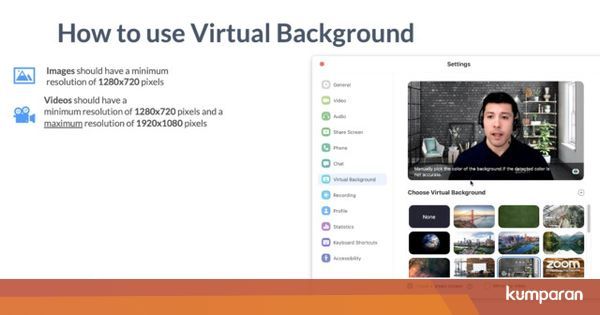 Mengganti Background Zoom Mobile / Can You Change Backgrounds On Zoom